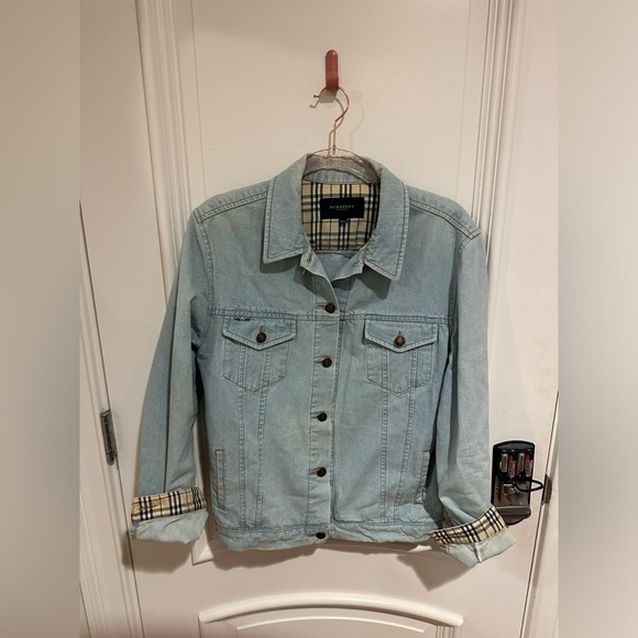 Burberry Women's Lightwash Denim Jacket - Picture 4 of 7